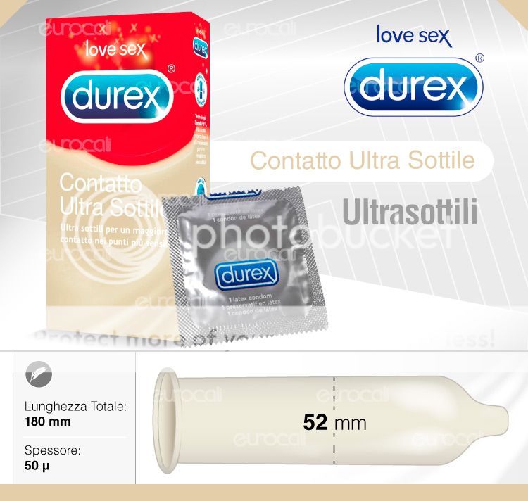 Preservativi Durex Contatto Ultra Sottile Scatola